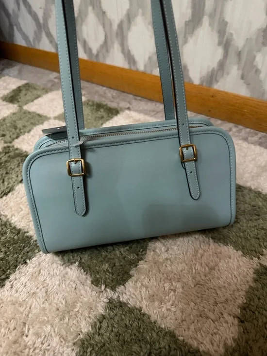 Coach Leather GLOV SW ZIP shoulder Bag - Picture 3 of 14